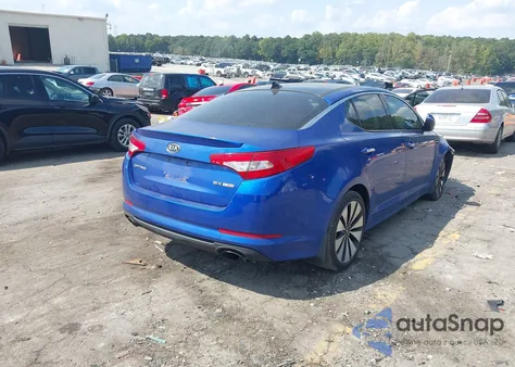 2012 Kia Optima Sx из США, поврежденный, VIN KNAGR4A64C5253471